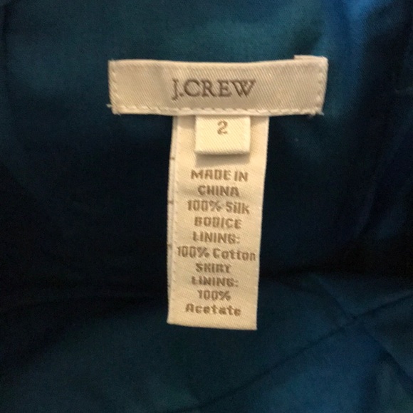 Silk A-Line J. Crew Dress - Picture 3 of 4